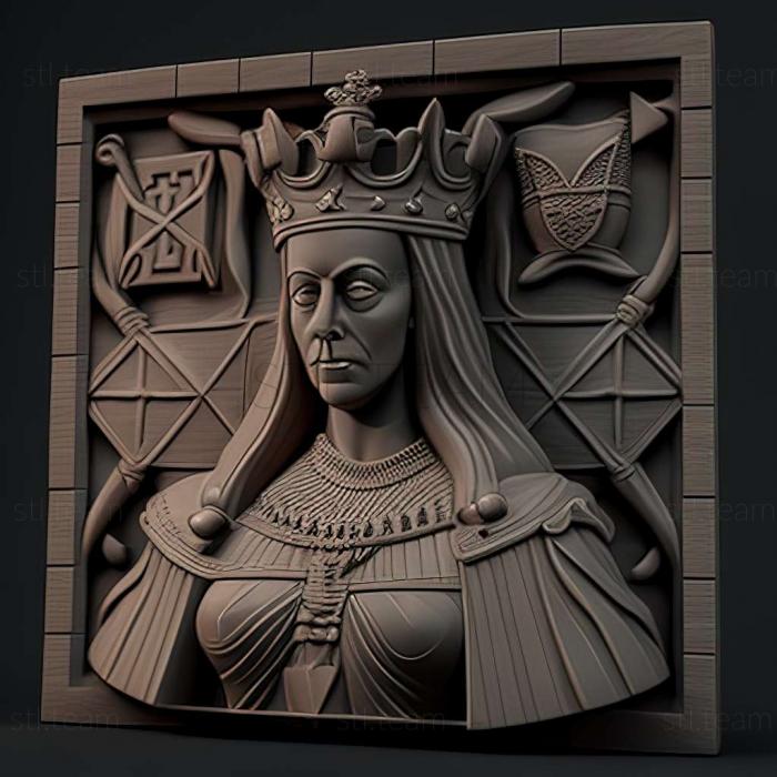 3D модель Гра Reigns Her Majesty (STL)